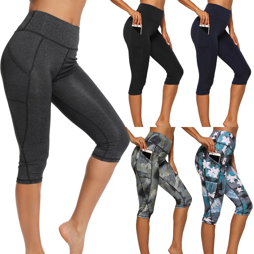 Legginsy 3 4 damskie