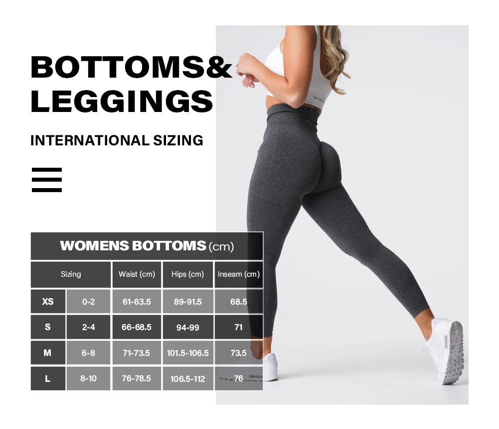 Seamless sports leggings