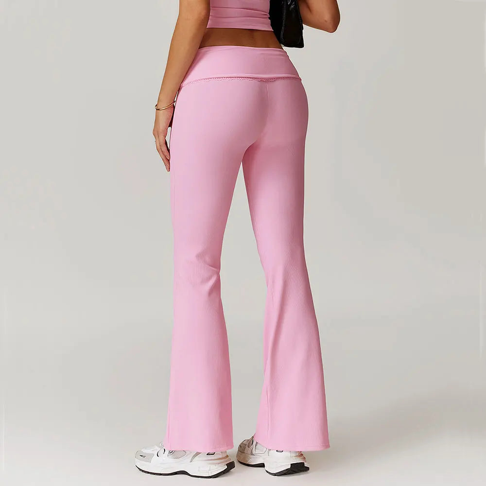 Rozkloszowane legginsy sportowe