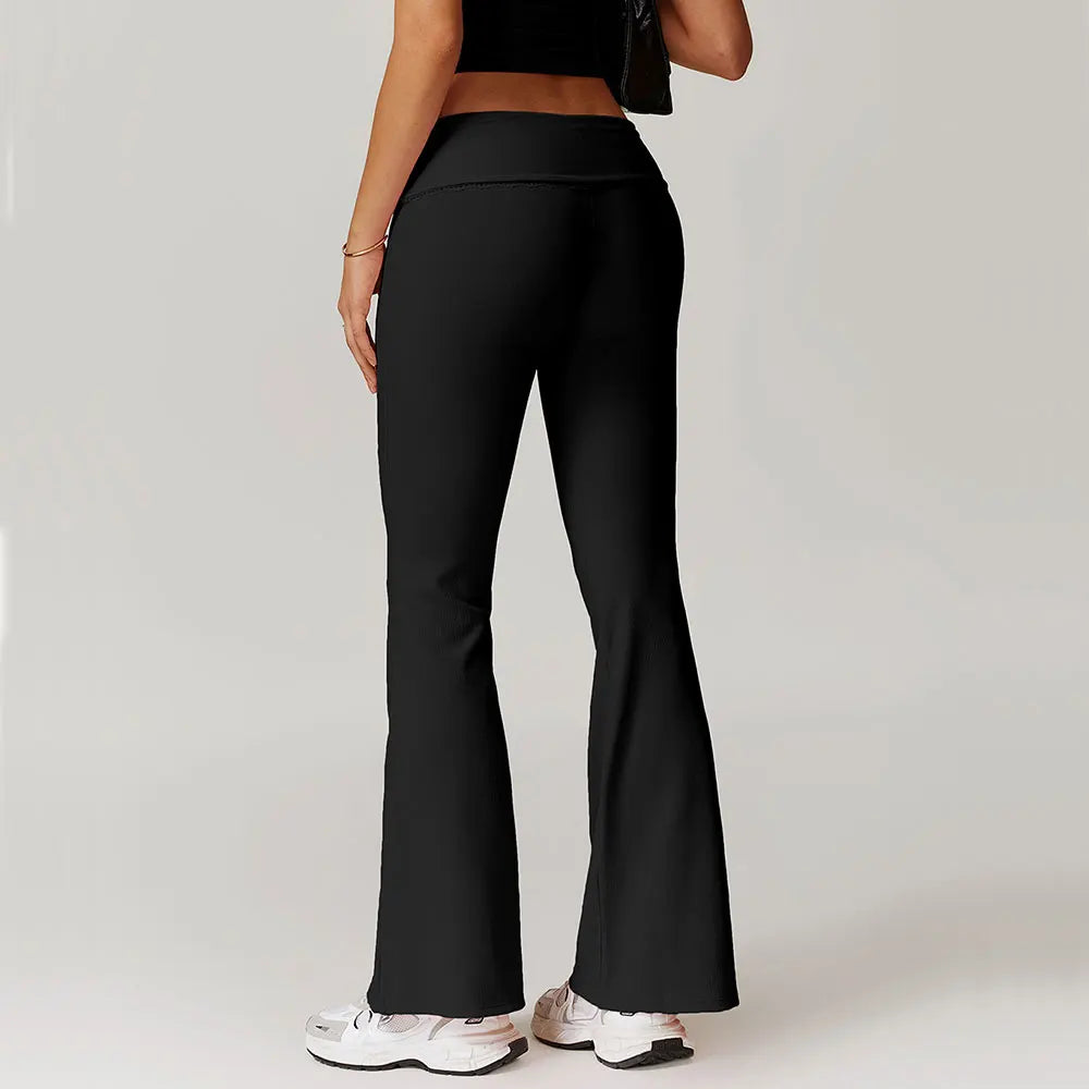 Rozkloszowane legginsy sportowe