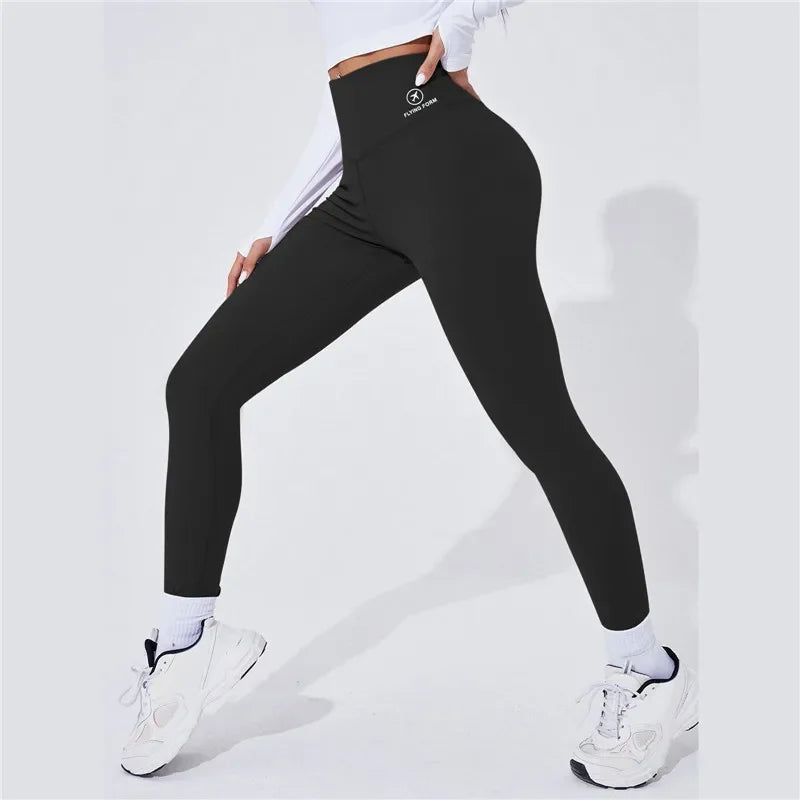 Legginsy do biegania damskie czarne