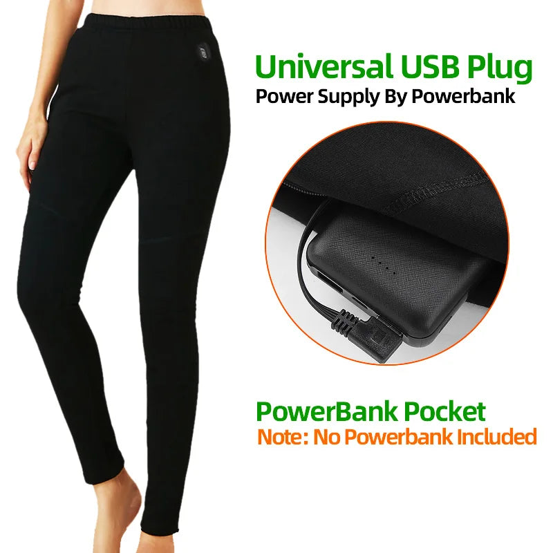 Legginsy termoaktywne trekkingowe