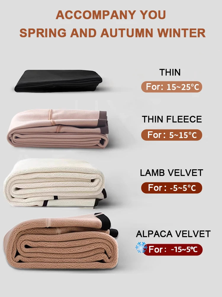 Cieple legginsy damskie