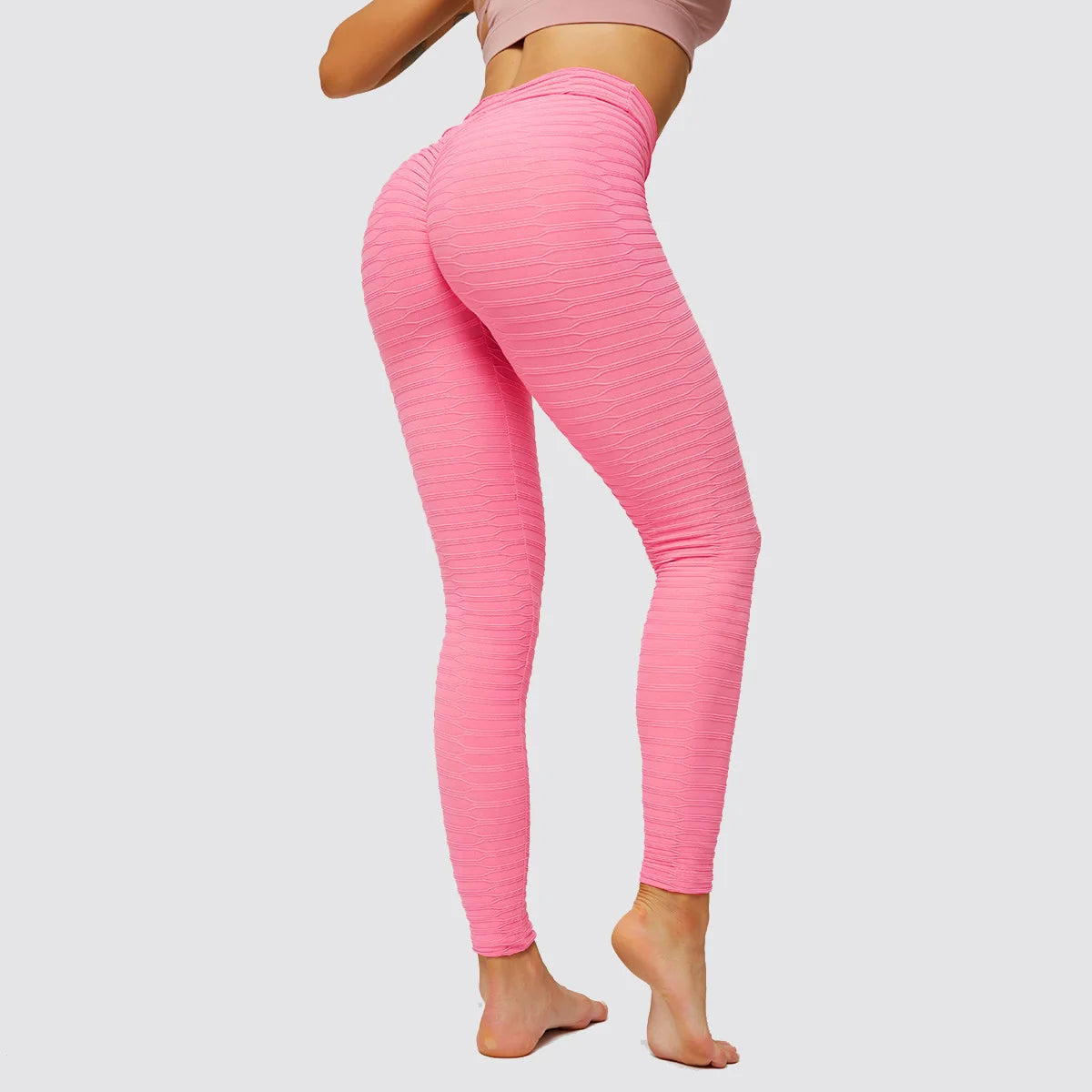 Antycellulitowe legginsy push up