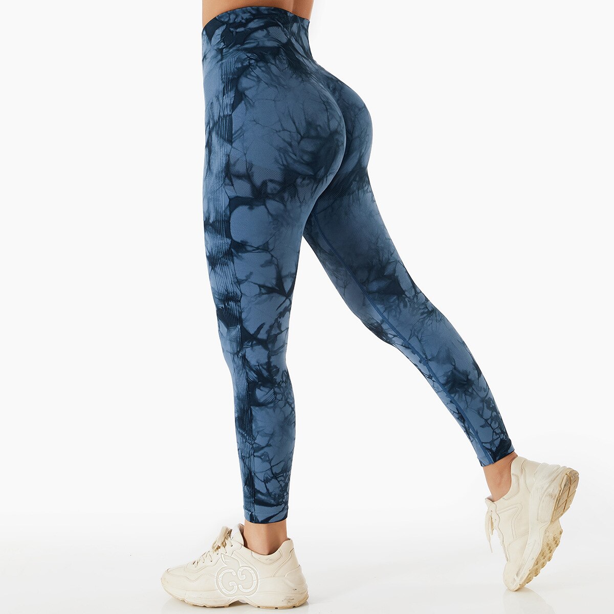 Legginsy push up wysoki stan