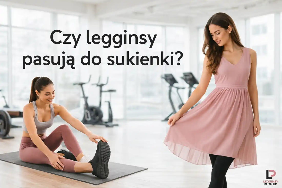 Czy legginsy pasują do sukienki