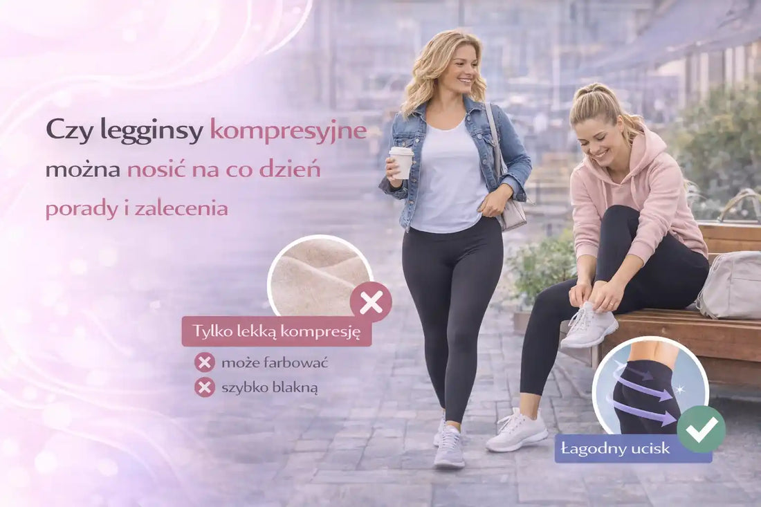 Czy legginsy kompresyjne można nosić na co dzień porady i zalecenia