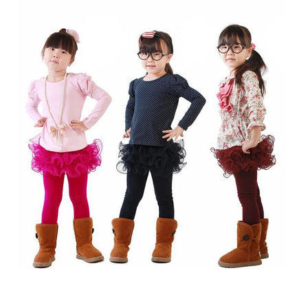 Legginsy ocieplane dla dzieci