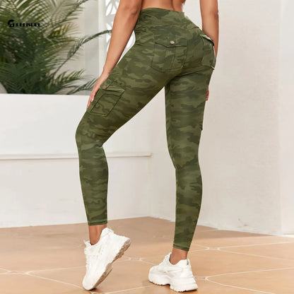 Leggings with pockets at the back