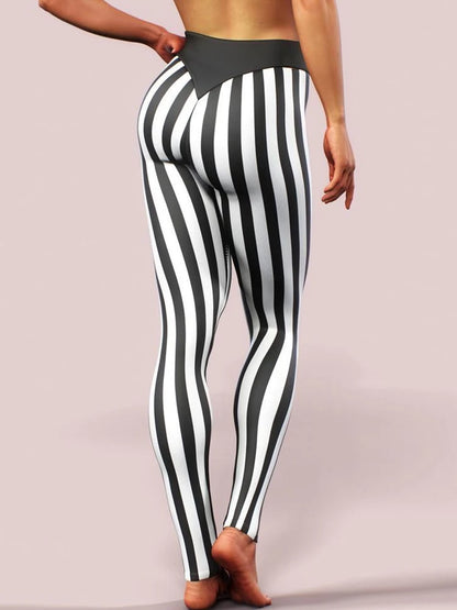 Women's stripes leggings