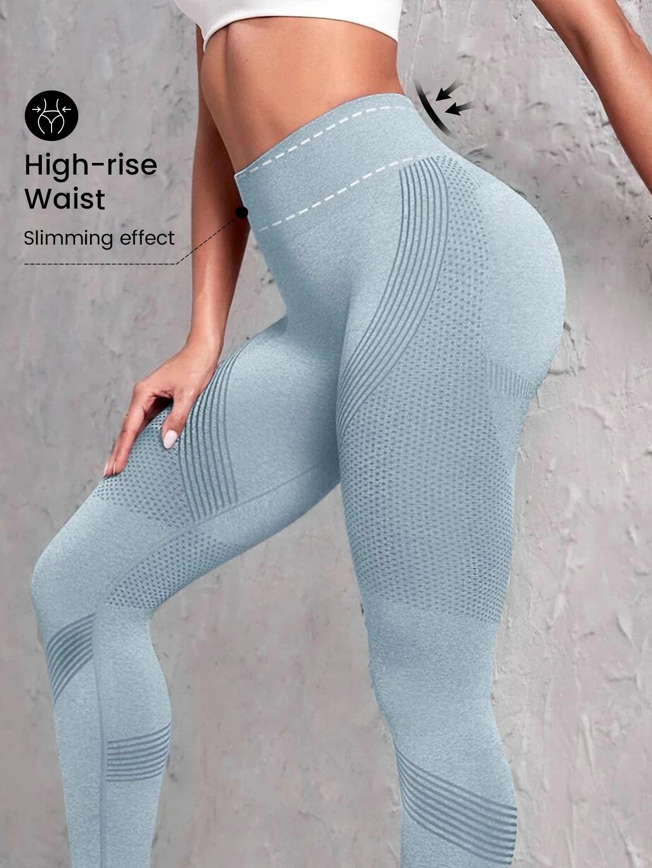 Leggings with a push up effect