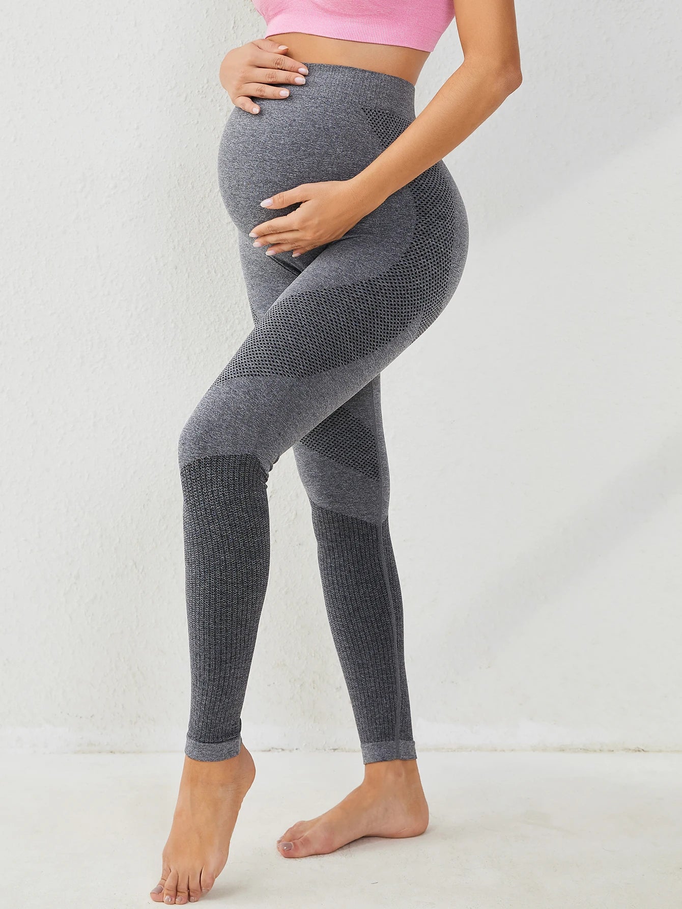 Legginsy ciążowe sportowe
