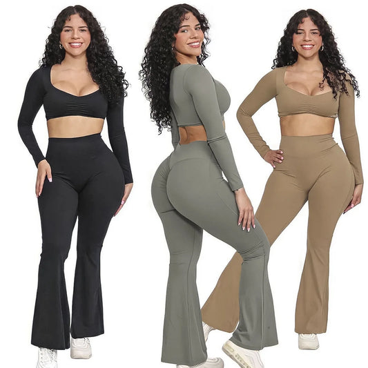 High -waisted leggings