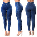 High -waisted women's Jeans Push up