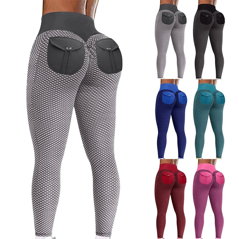 Duże legginsy push up