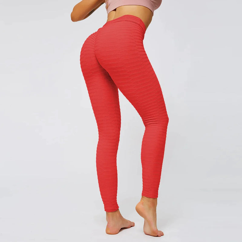 Antycellulitowe legginsy push up