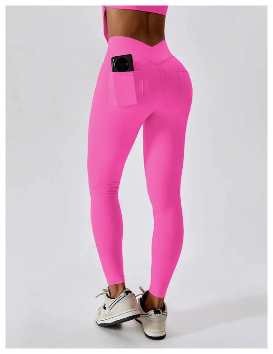 Legginsy sportowe push up