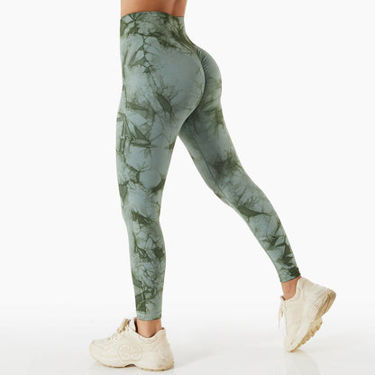 Legginsy push up wysoki stan