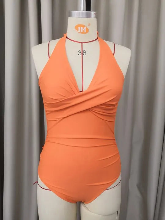 PUSH UP swimsuit one -piece