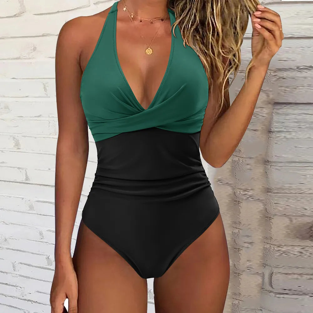PUSH UP swimsuit one -piece