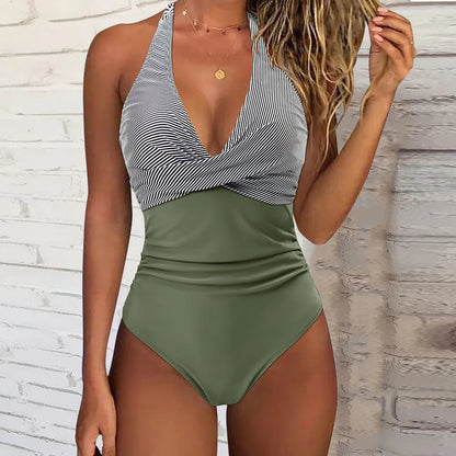 PUSH UP swimsuit one -piece